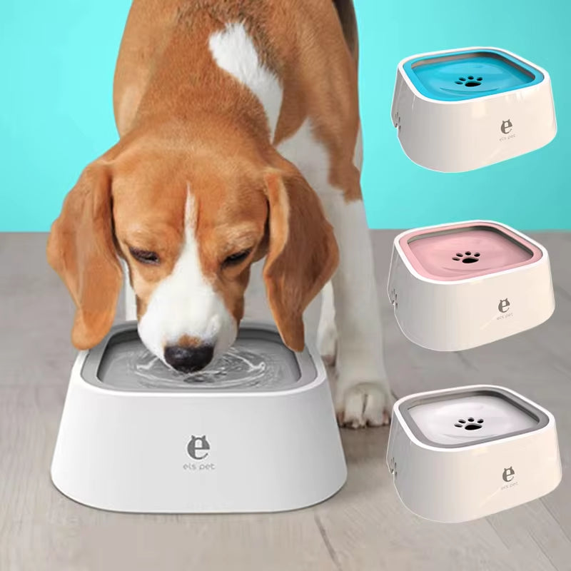 Innovative Floating Dog Water Bowl - Spill-Free Design for Clean and Easy Hydration